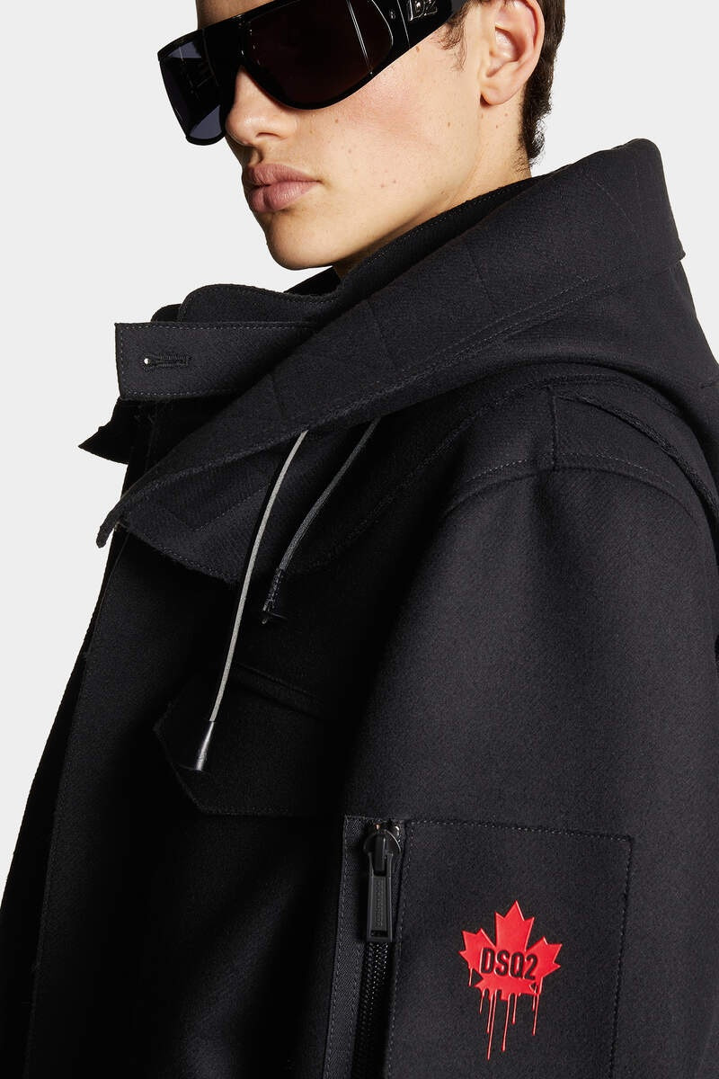 FELTED WOOL CLASSIC PARKA 6