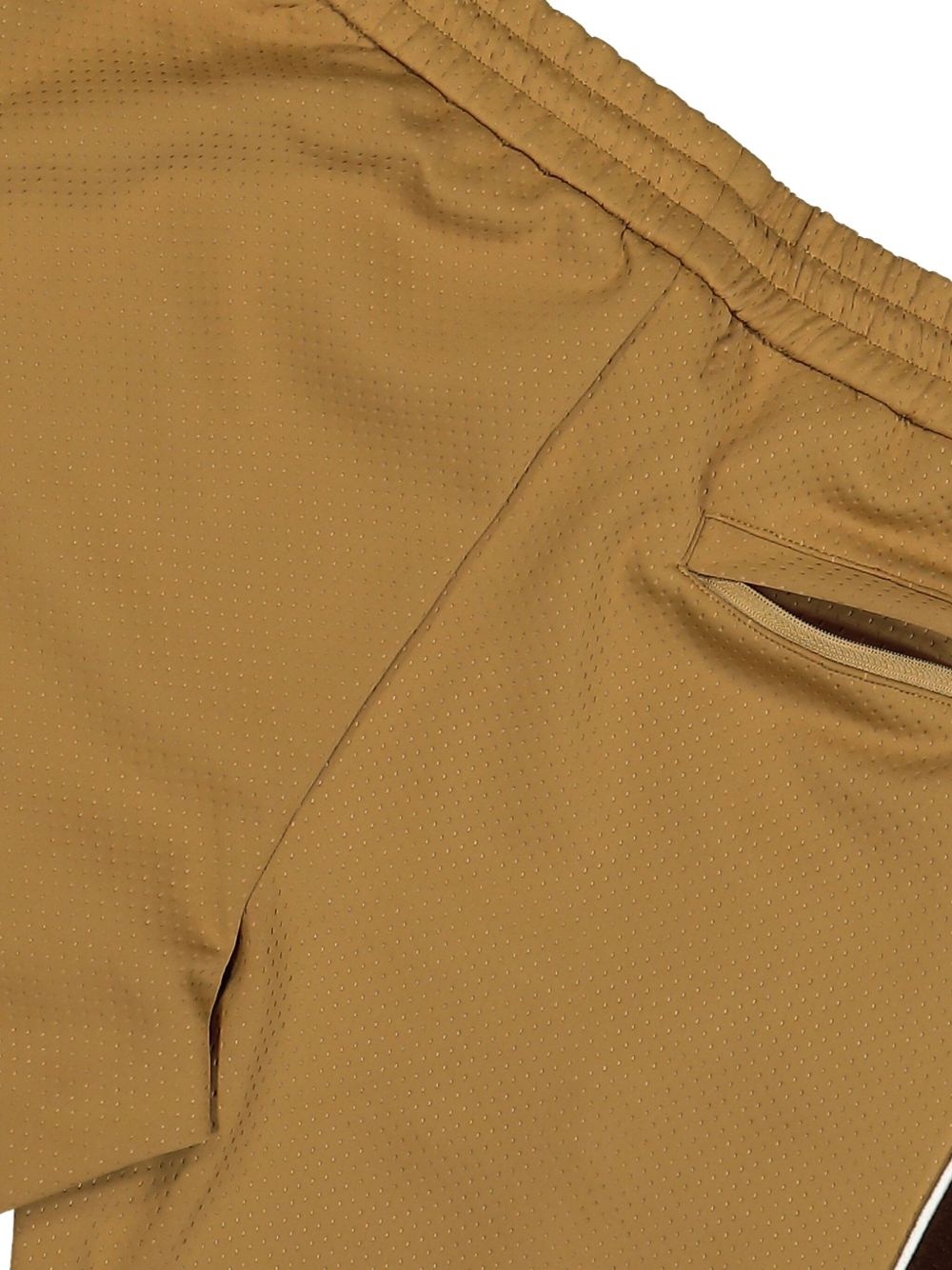 chenille-panelled track pants - 5