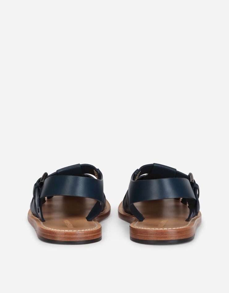 Calfskin pantheon gladiator sandals - 3