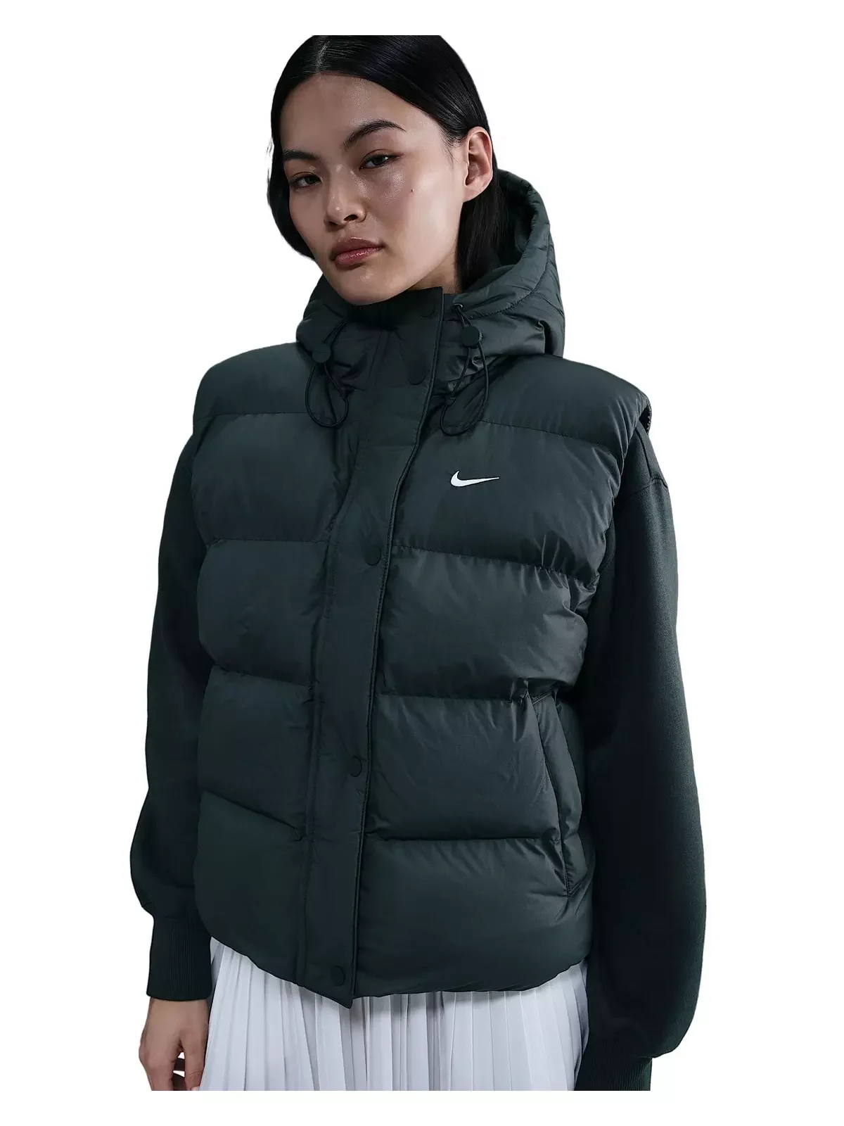 Women's Sportswear Therma-FIT Vest -Seaweed Green - 1