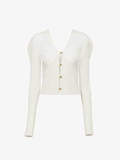 Chloé FITTED CARDIGAN outlook