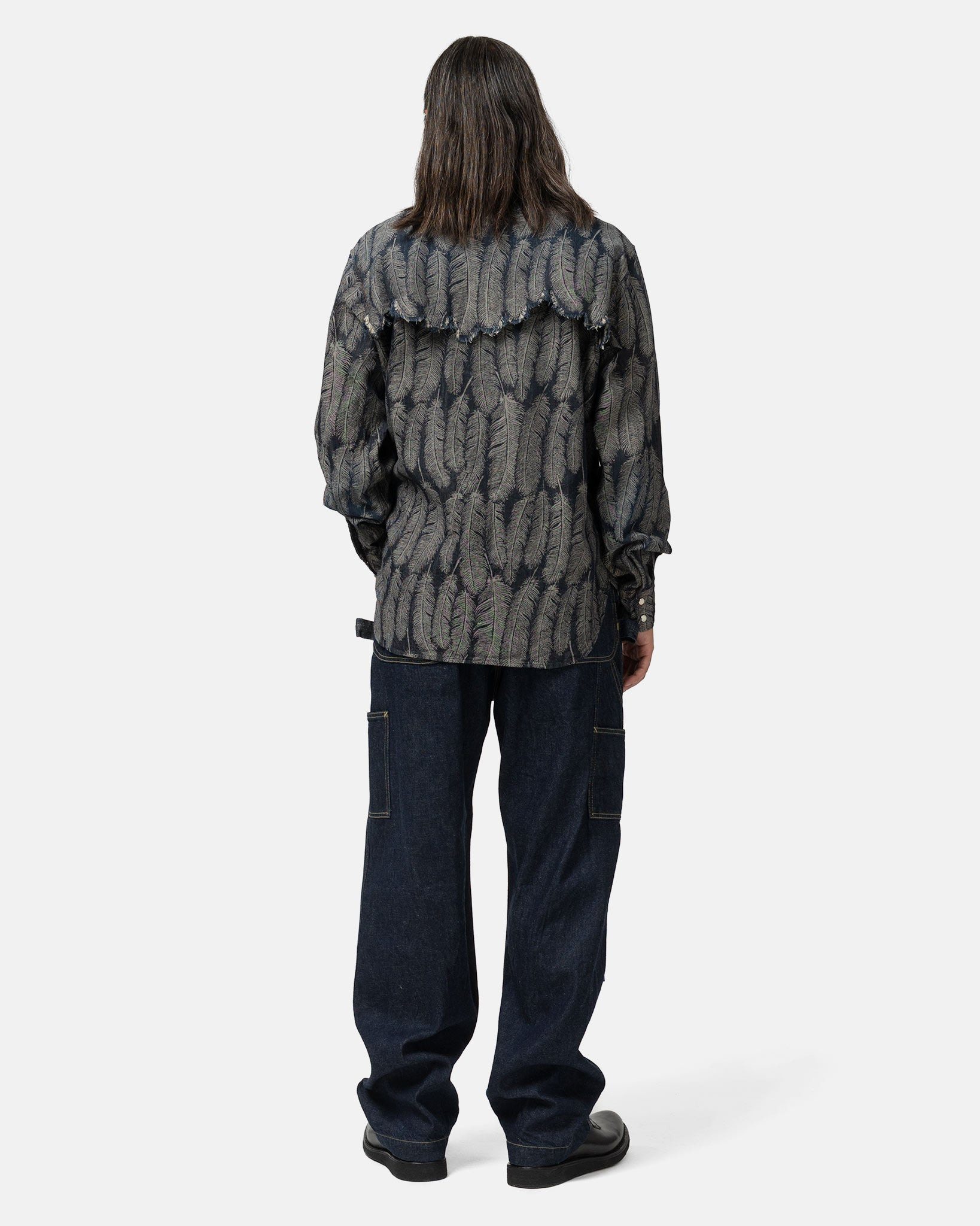 11.5oz Denim LUMBER Pants Indigo - 4