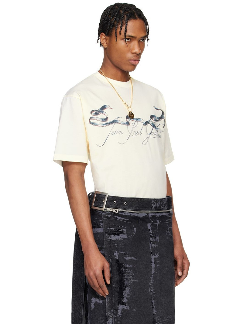 Off-White 'The Oversized Tattoo Ruban' T-shirt 2