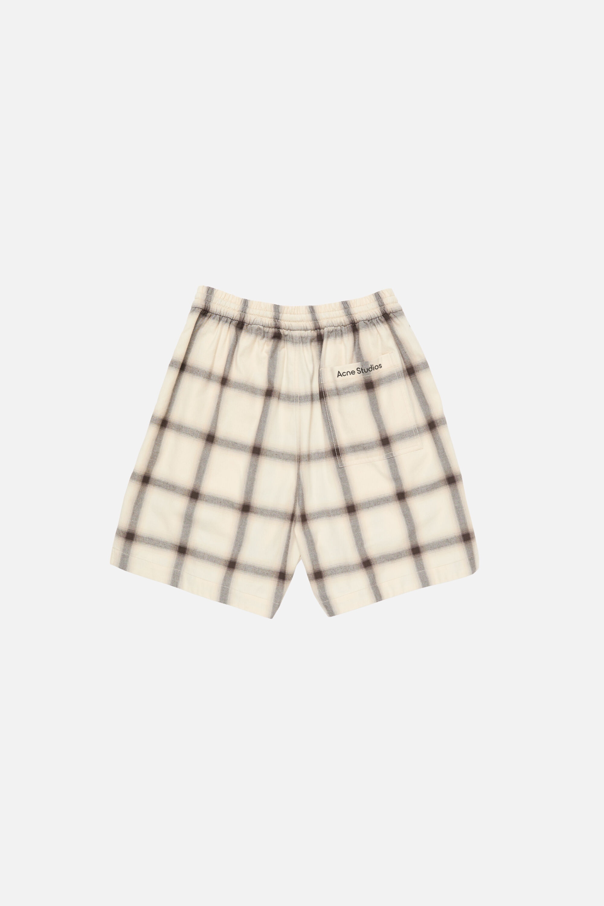 Check shorts - Beige/multi - 7