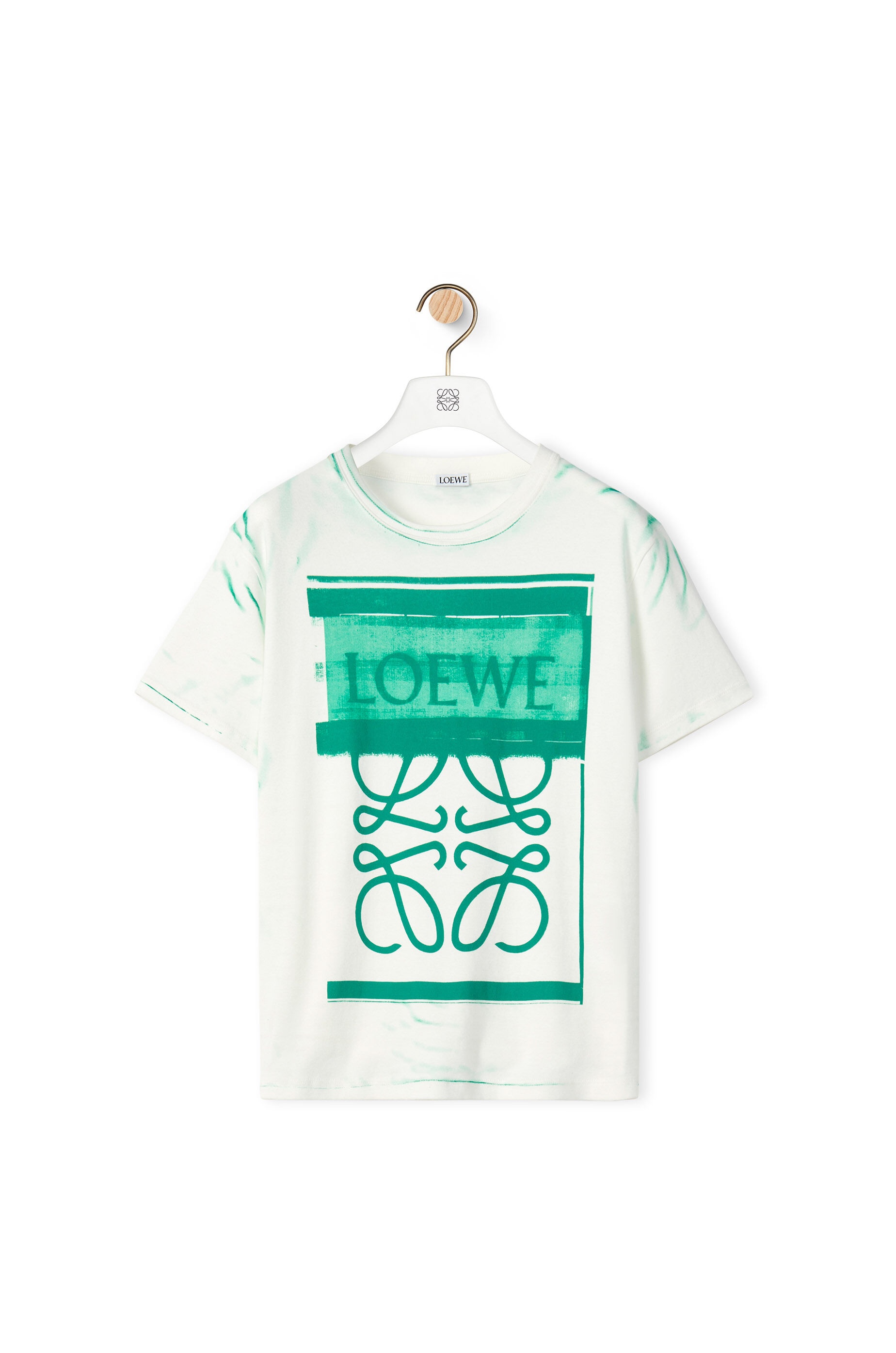 LOEWE Anagram print T-shirt in cotton - 1