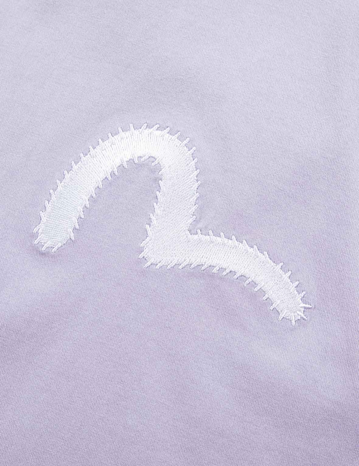 SEAGULL EMBROIDERY OVERSIZED T-SHIRT - 7