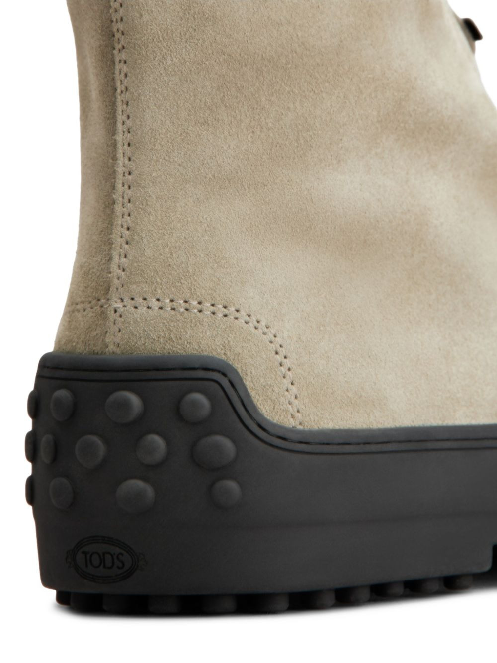 suede combat boots - 5