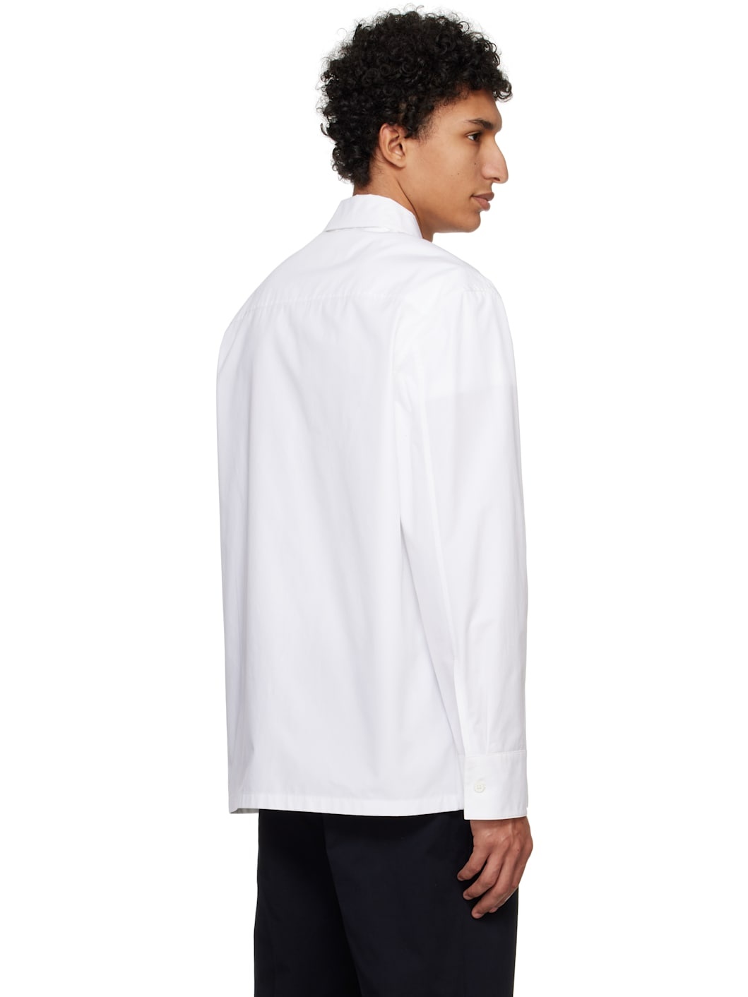 White Zip Shirt - 3