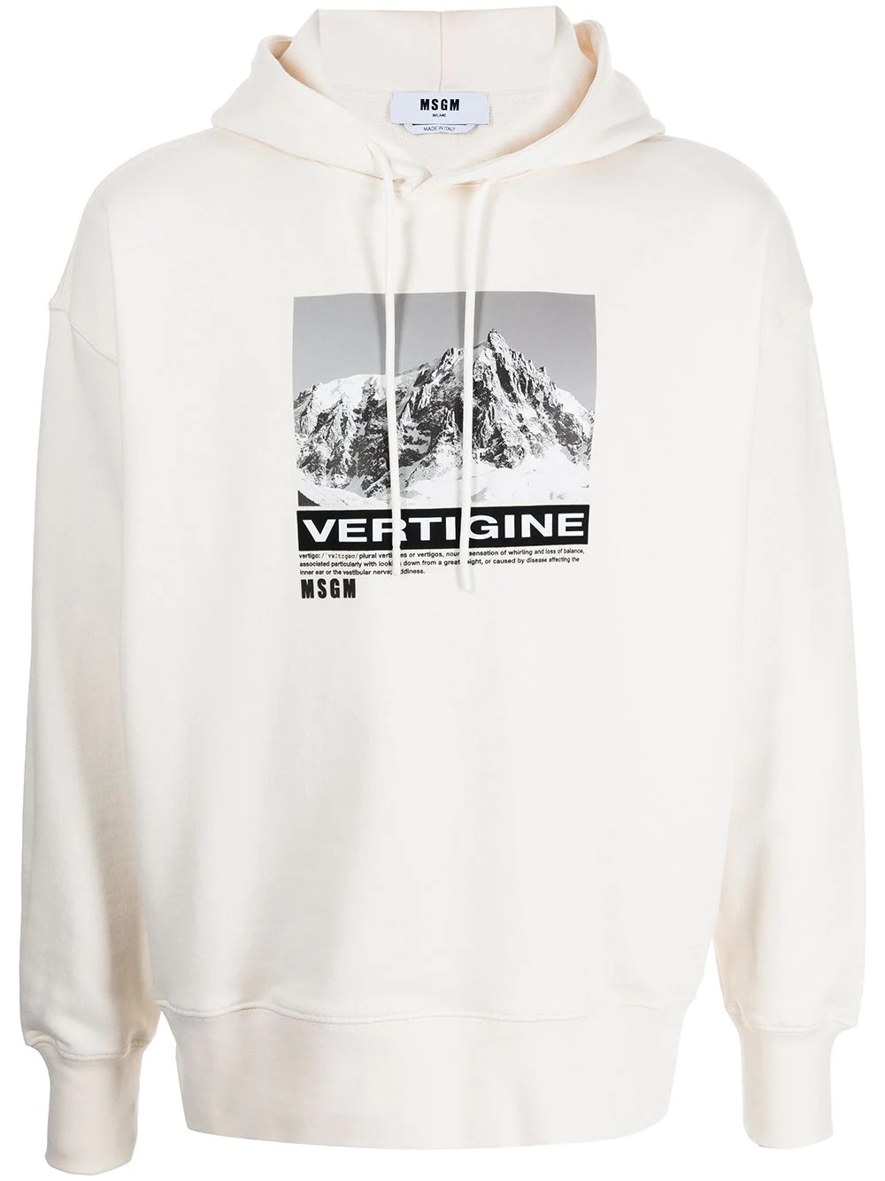 graphic-print hoodie - 1