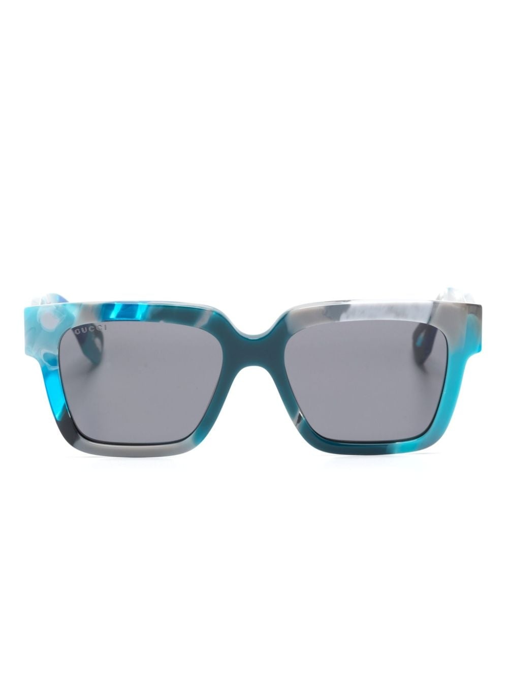 square-frame sunglasses - 1