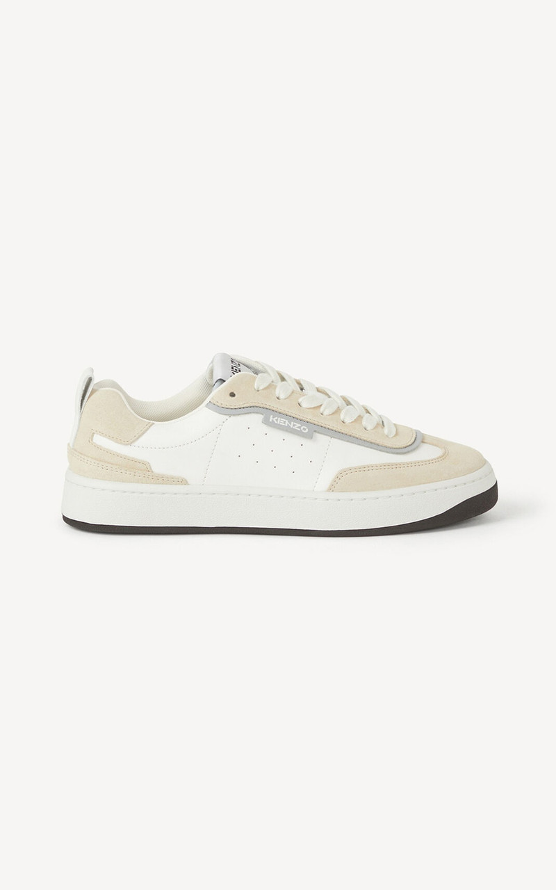 KENZO Kourt 80 leather trainers 1