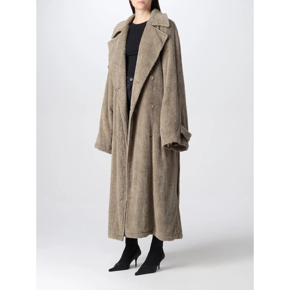 LUXURIOUS COTTON TRENCH COAT - 4