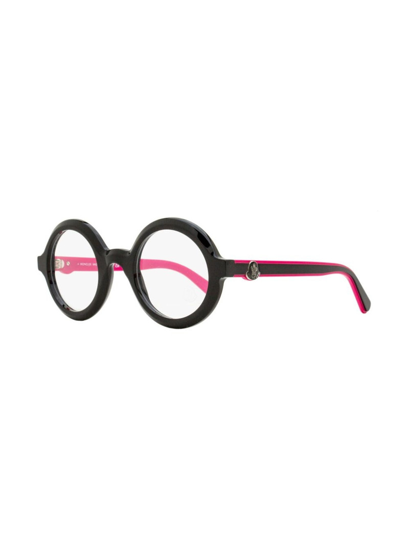 Moncler ML5194 round-frame glasses outlook