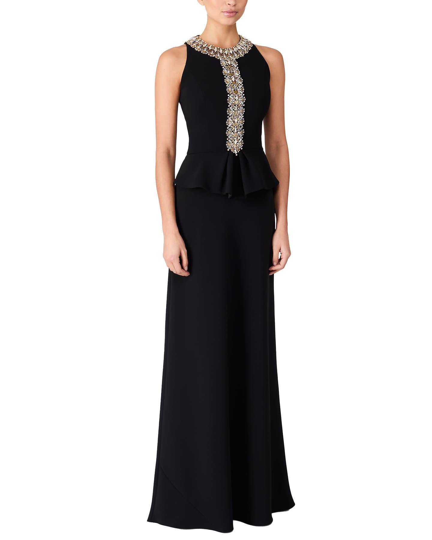Jenny Packham Sulphice Maxi Dress in Liquorice at Nordstrom - 2