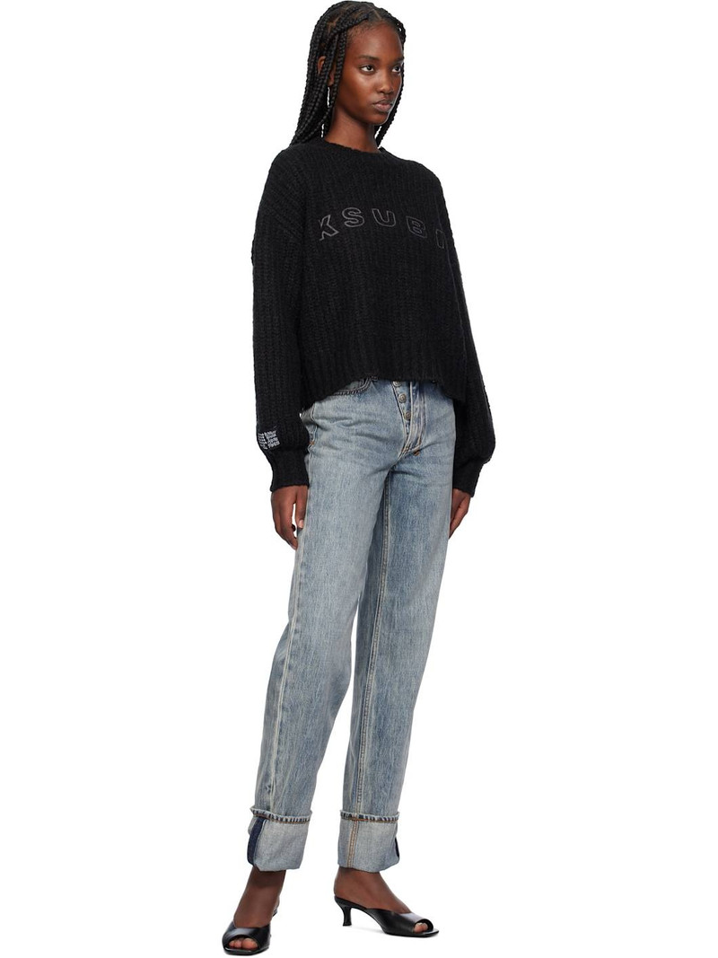 Ksubi Black Bookie Knit Sweater outlook