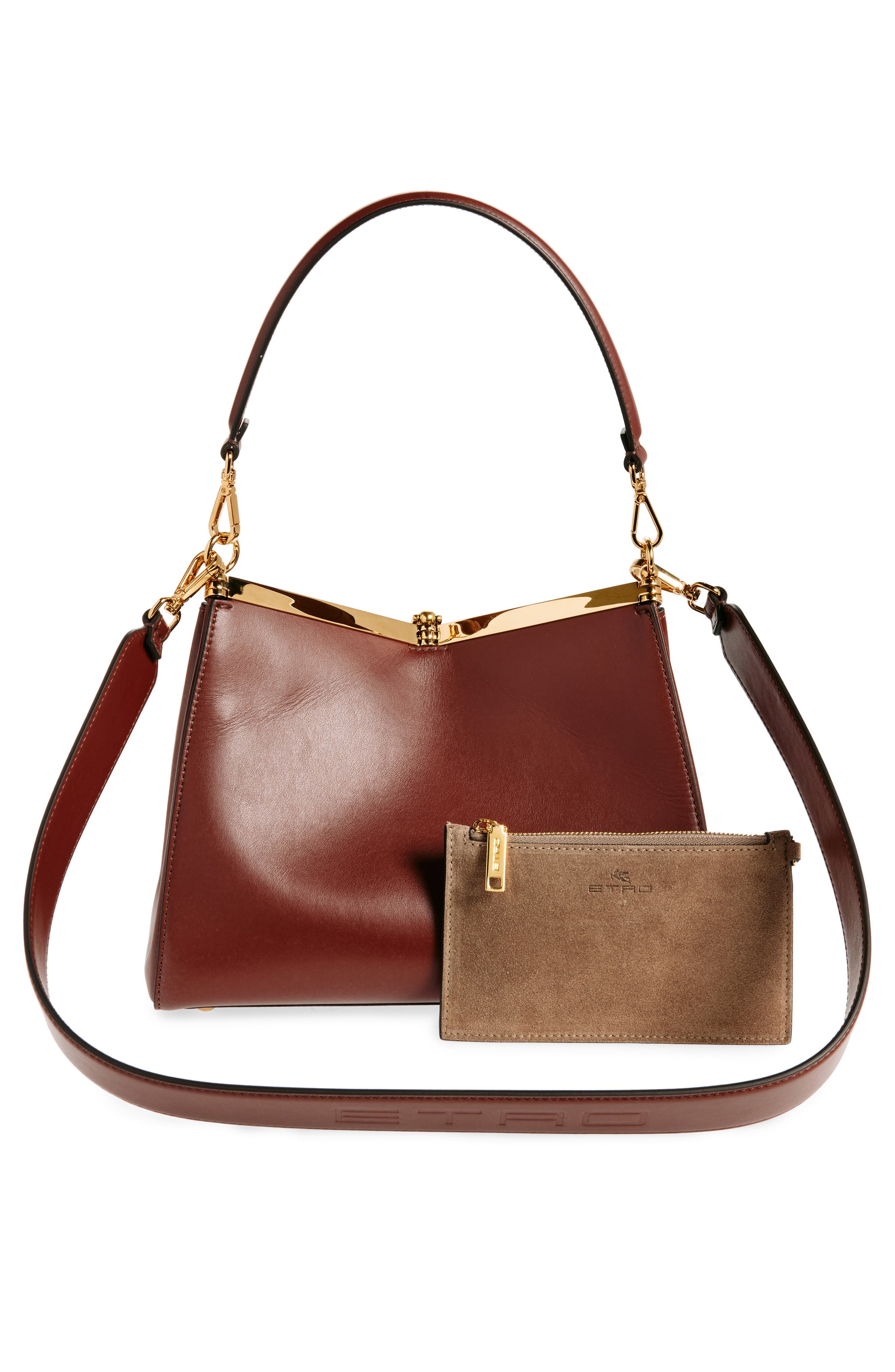 Etro Medium Vela Shoulder Bag in Dark Brown at Nordstrom - 4