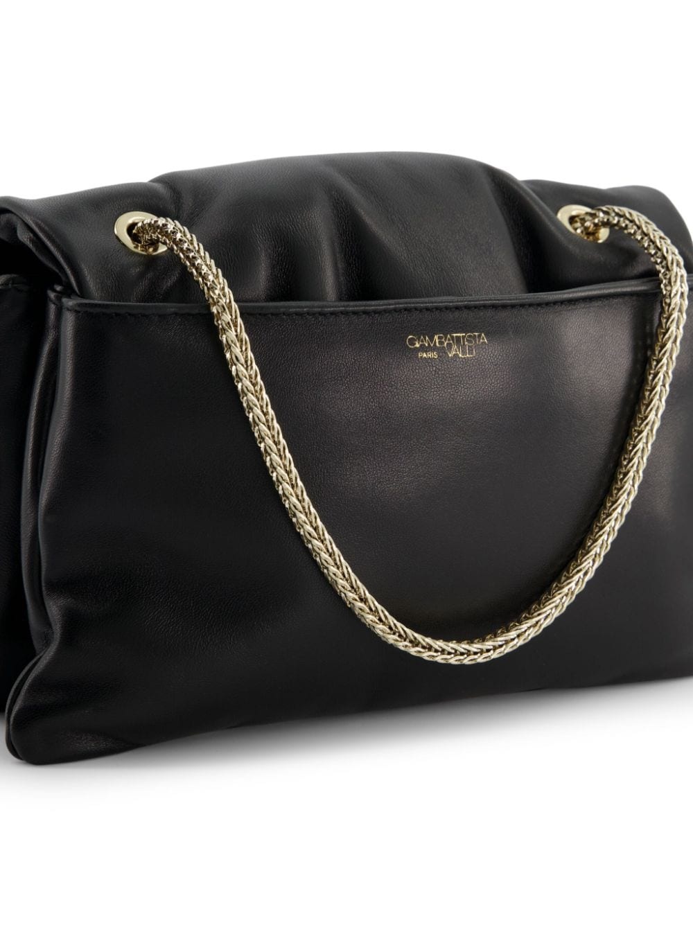 Birds Airbag leather shoulder bag - 5