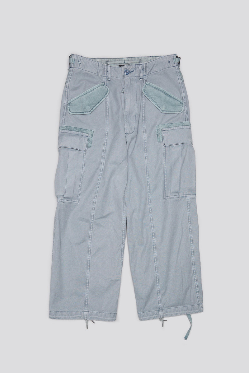CROPPED CARGO - FADED STEEL BLUE CANVAS 5