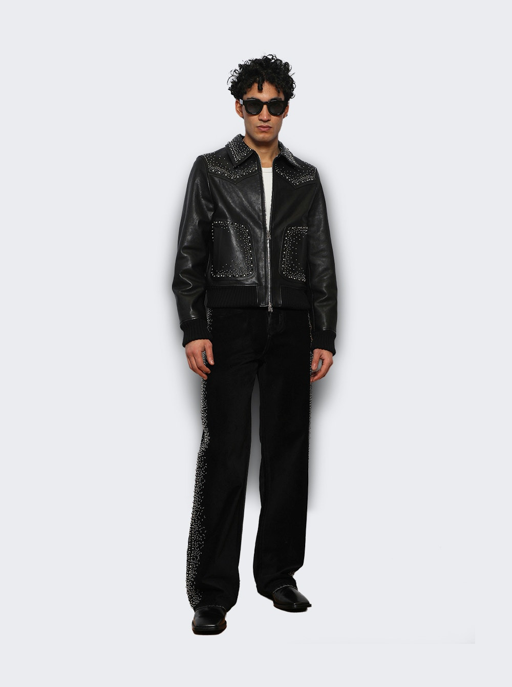 Crystal Western Jacket Black - 5
