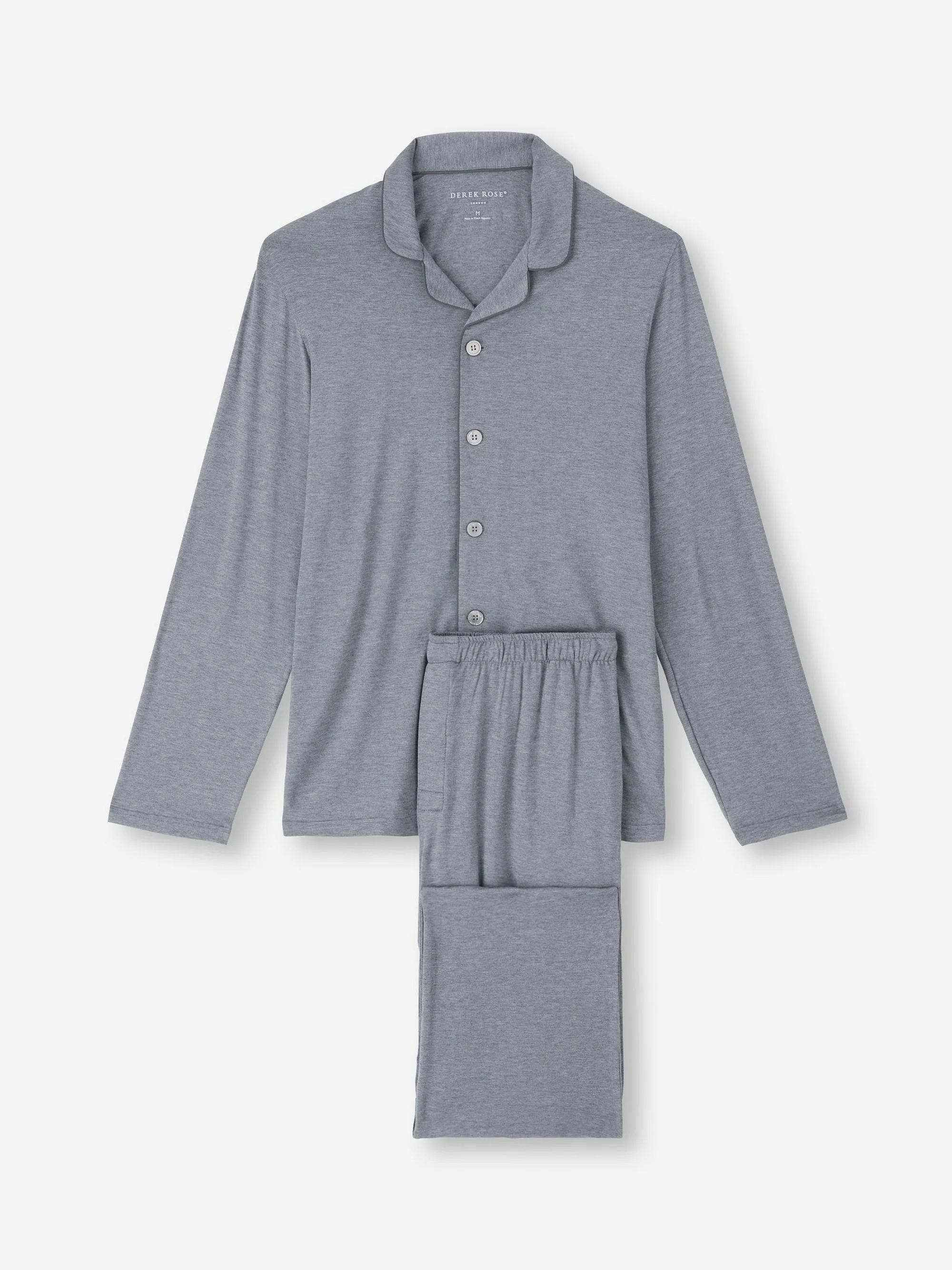 Marlowe Micro Modal Pajamas Charcoal Gray - 1