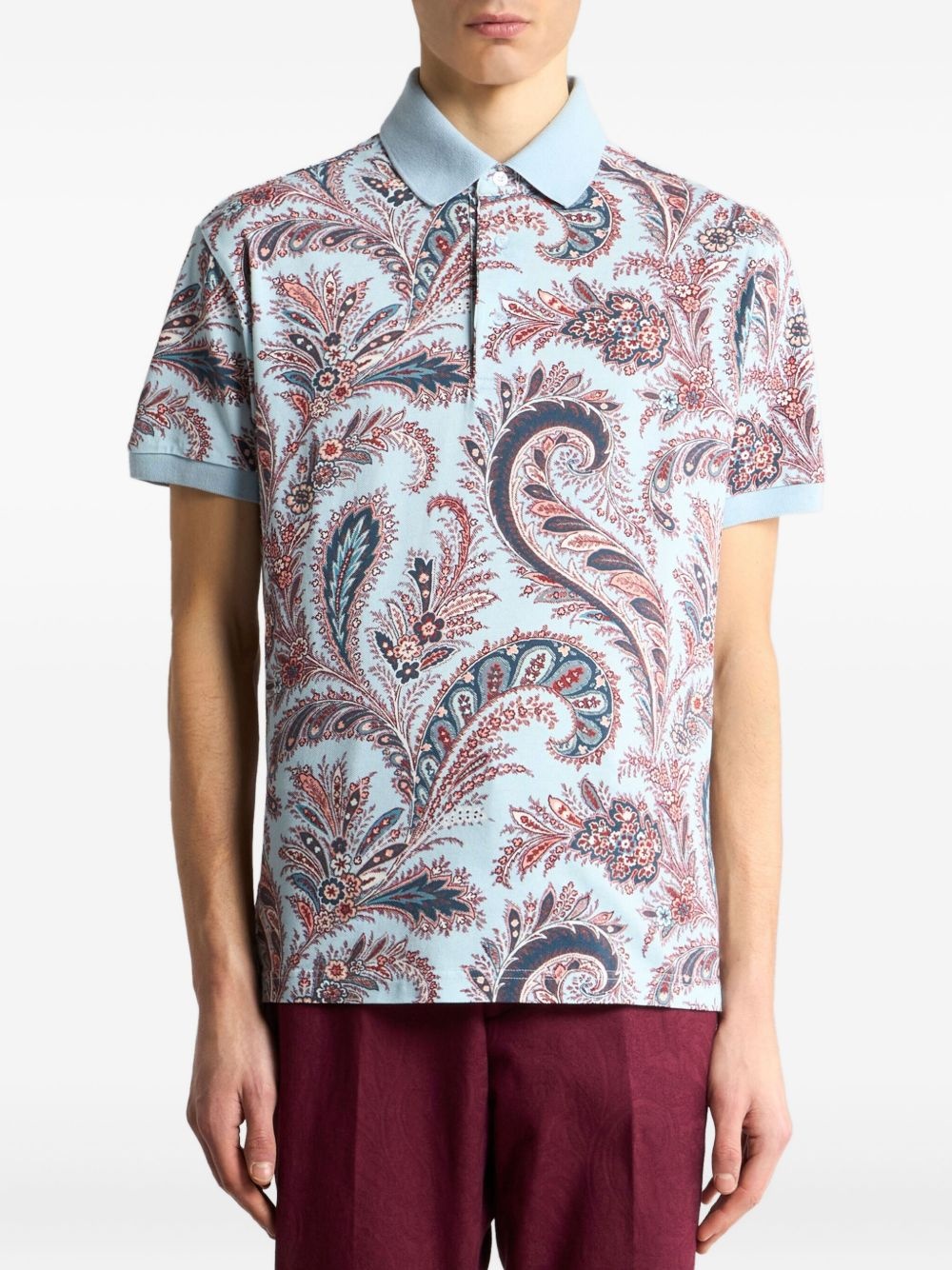 cotton polo shirt - 2