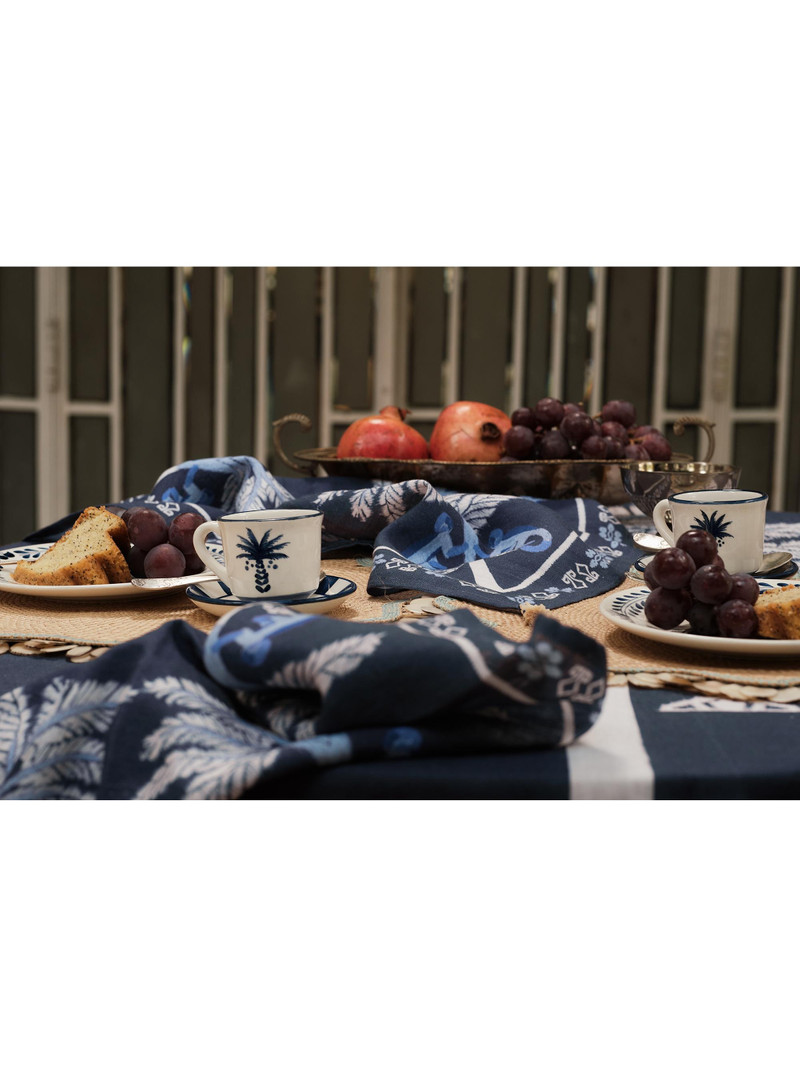 Entre Rios Amazonico Napkin - Navy Blue 6