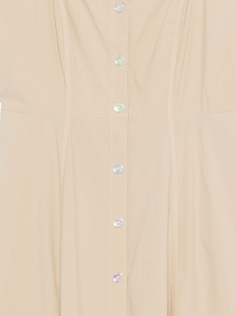 Monia buttoned sleeveless midi dress 3