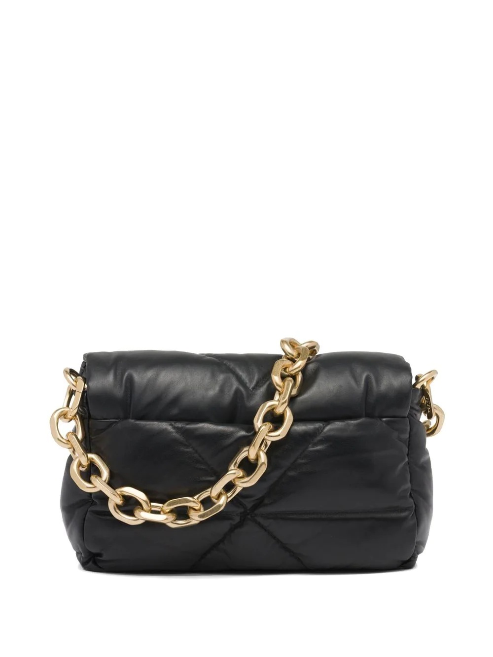 quilted nappa leather shoulder bag - 3