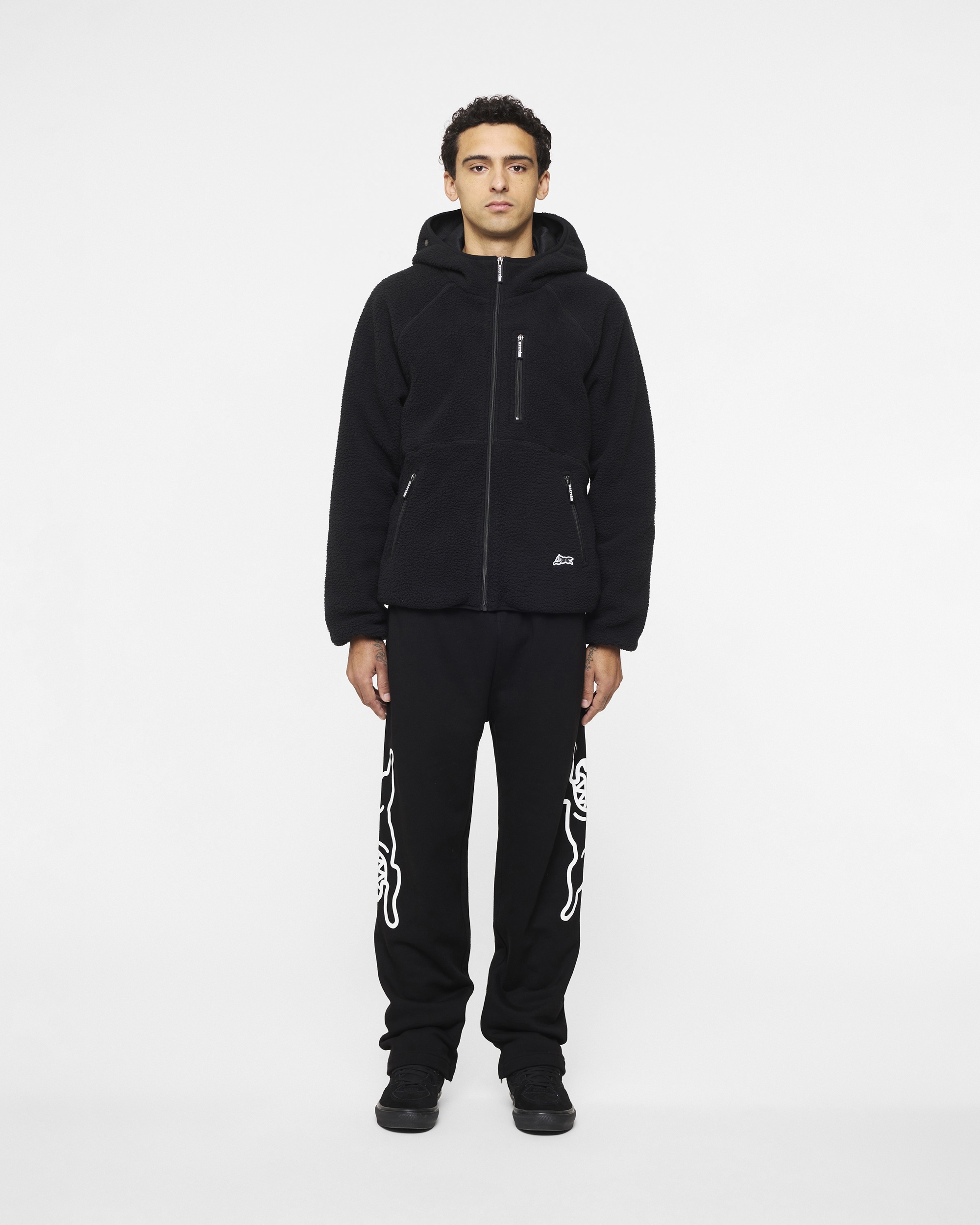 GRIN ZIP FRONT HOODIE - 6