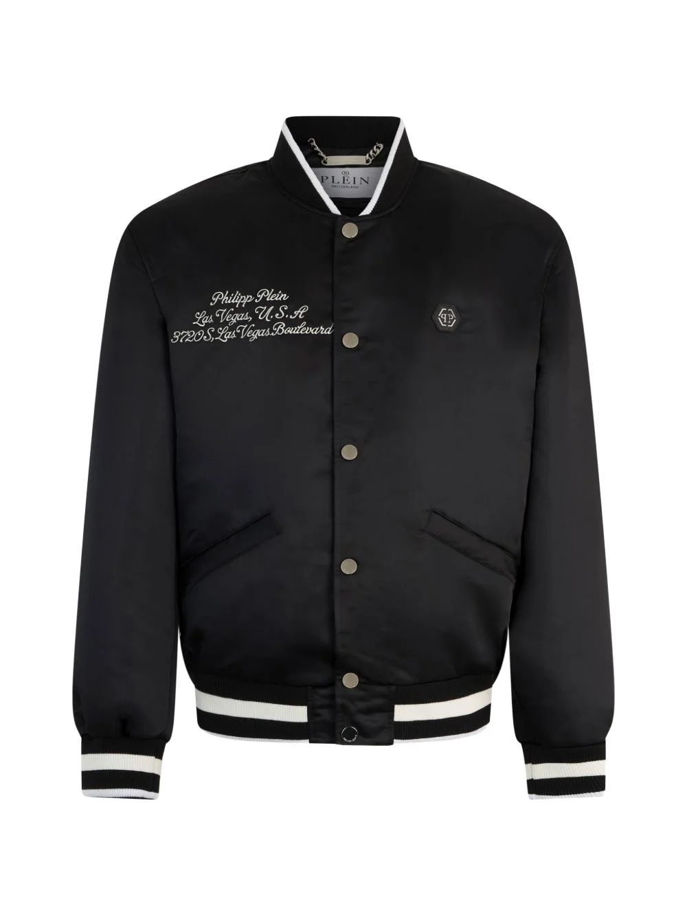 embroidered bomber jacket - 1