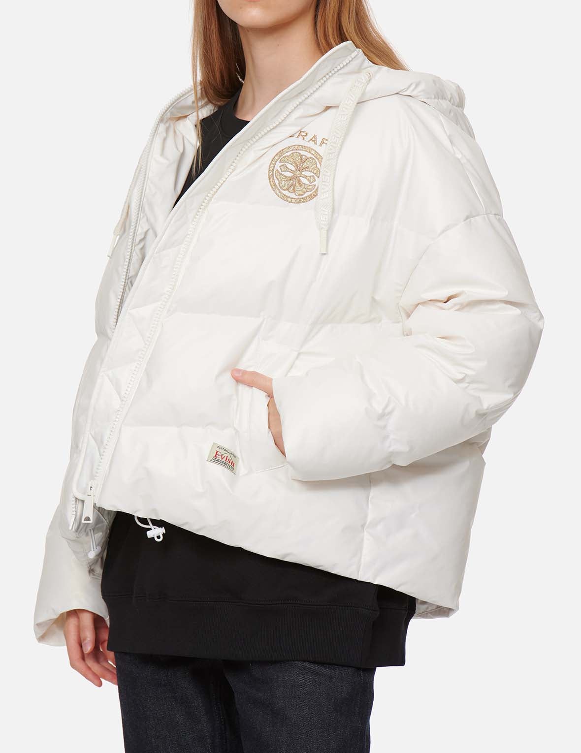 Kamon EmbroideredDown Jacket - 3