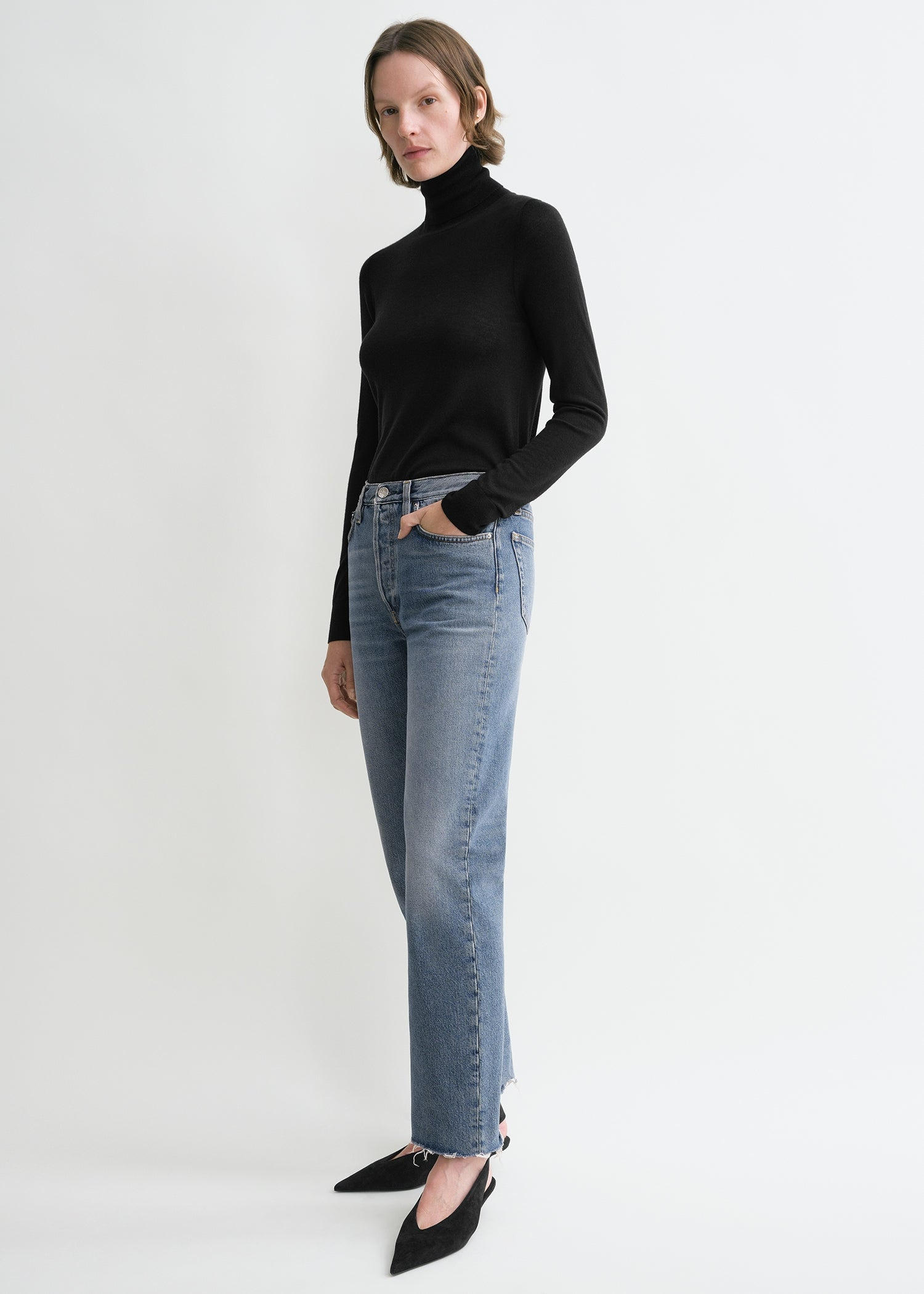Classic cut denim vintage wash - 3