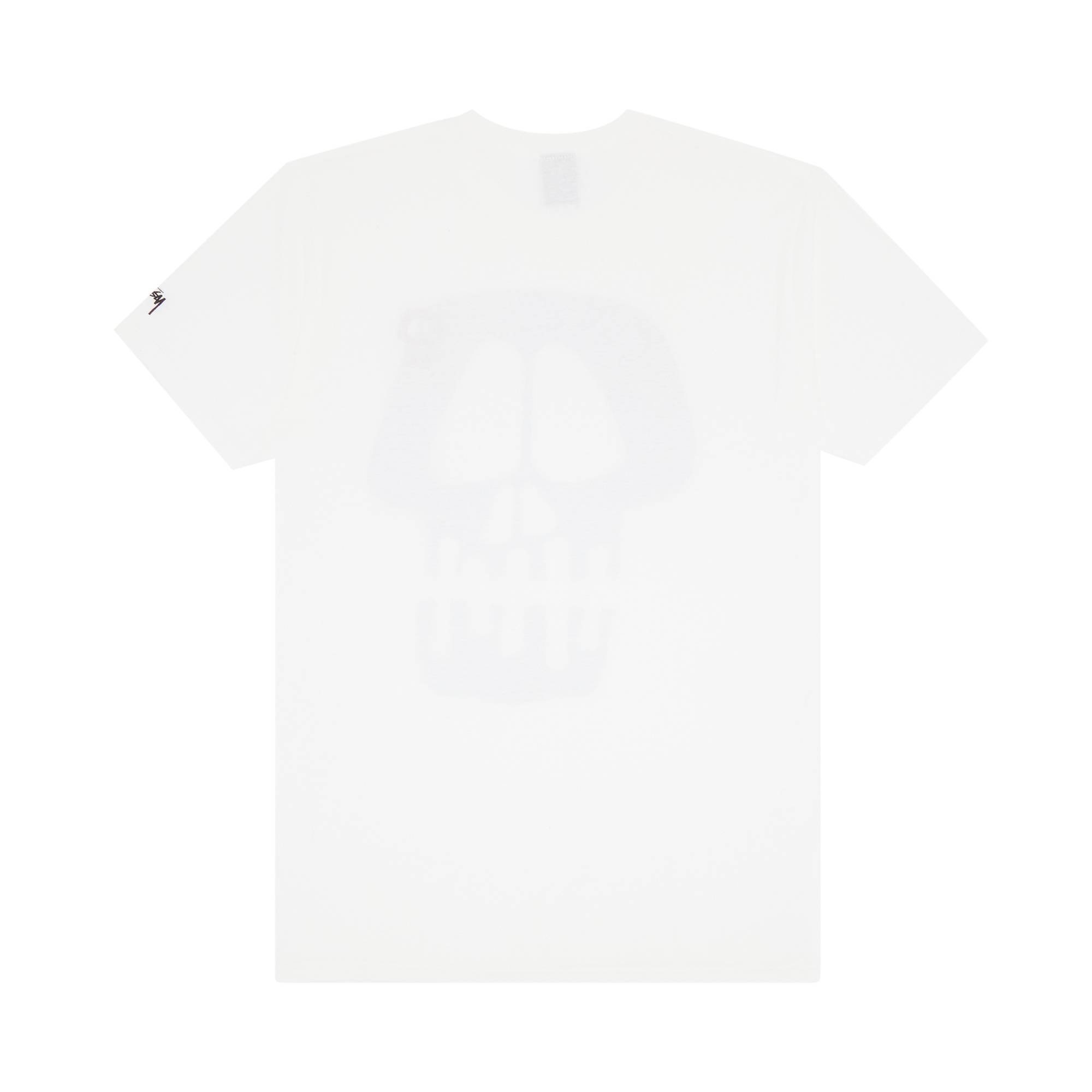 Stussy Jumbo Skull Tee 'White' - 2