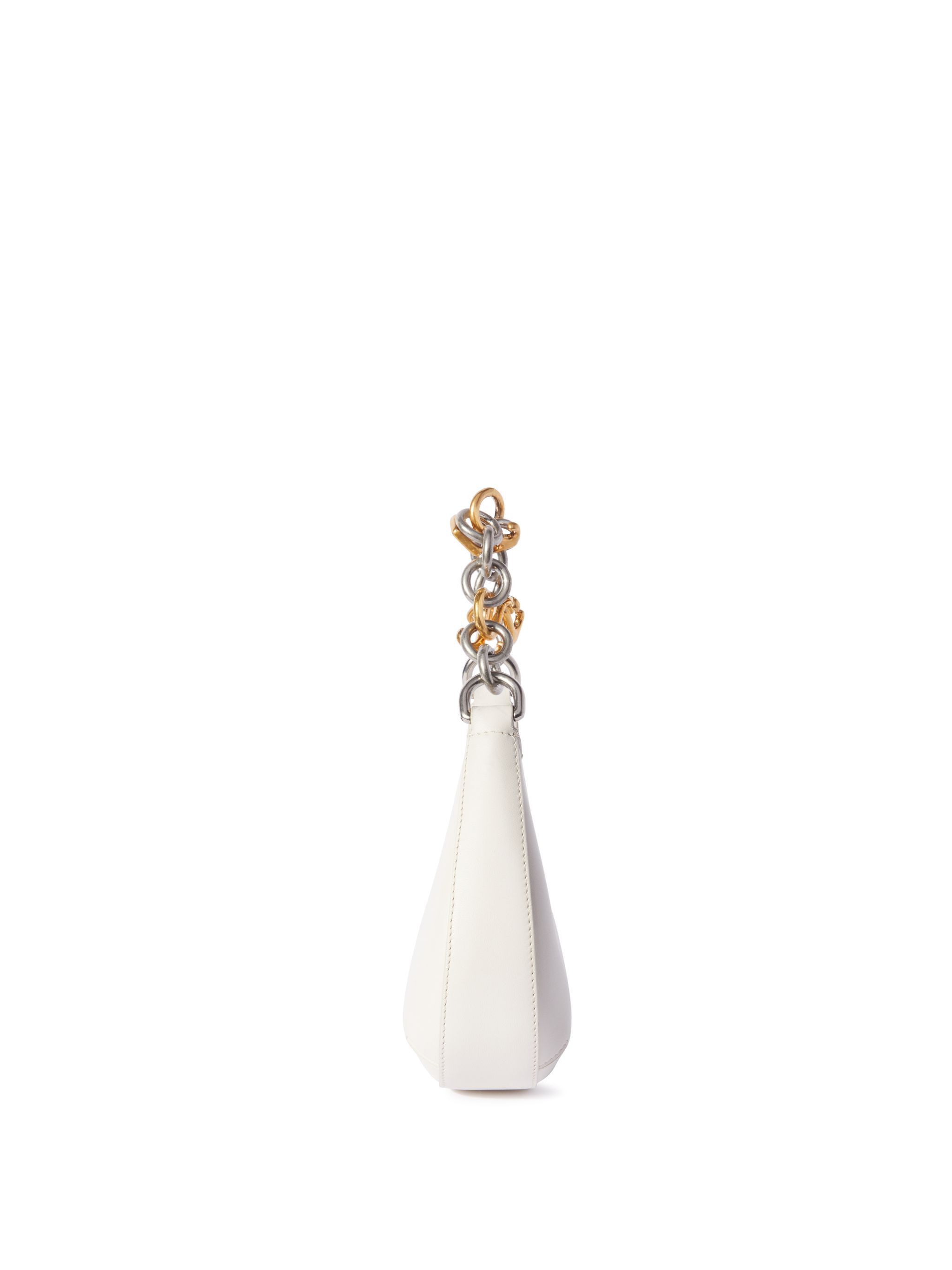 White Hemisphere Shoulder Bag - 3
