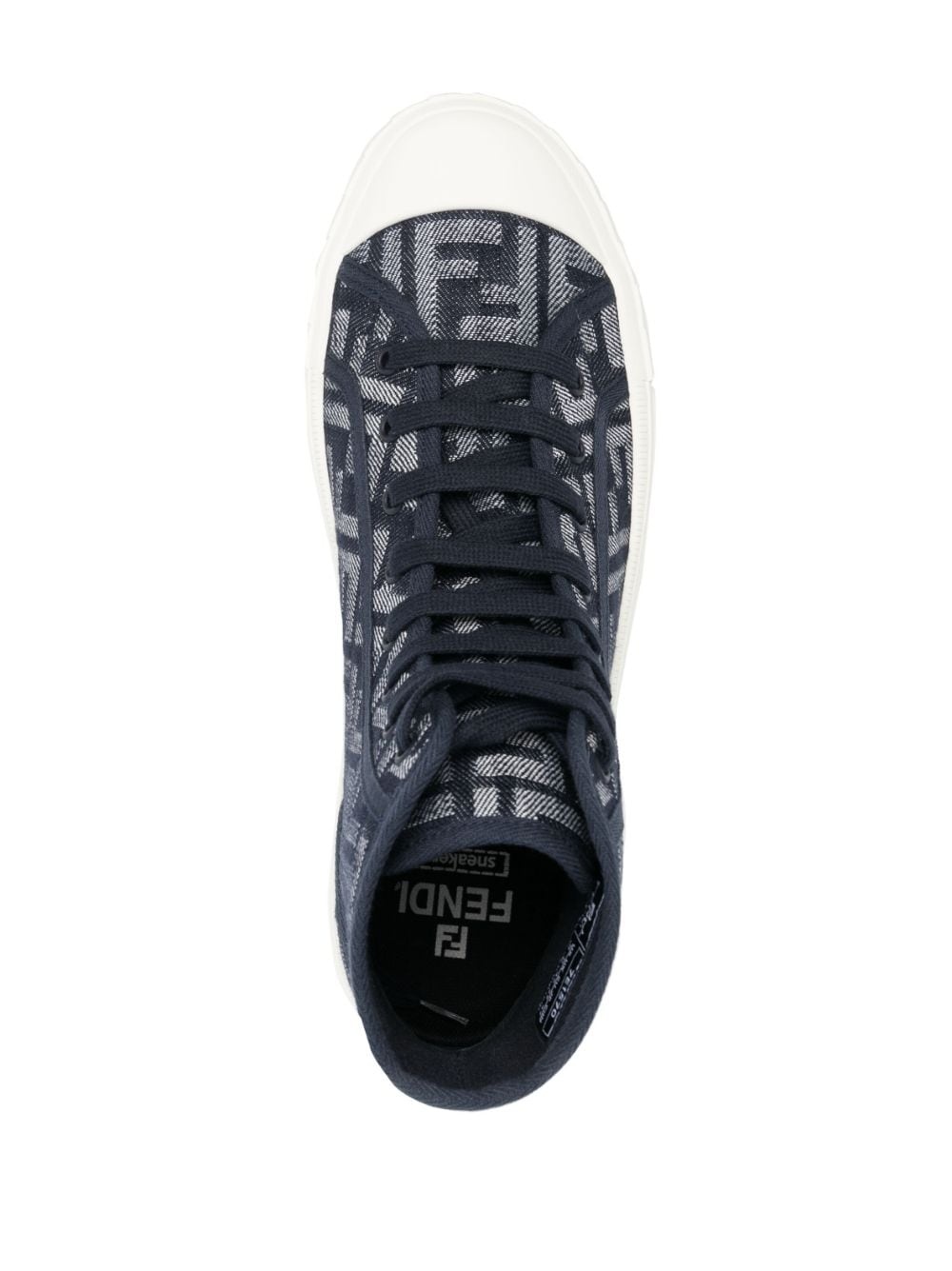Domino monogram sneakers - 4