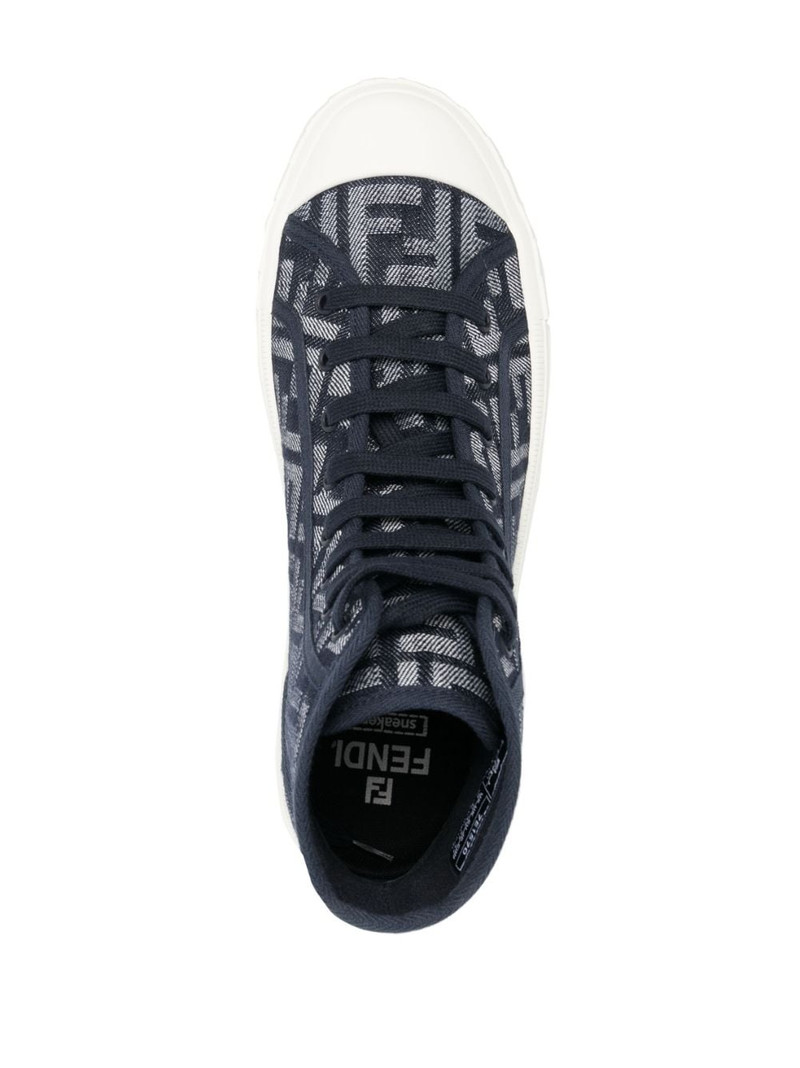 Domino monogram sneakers 4