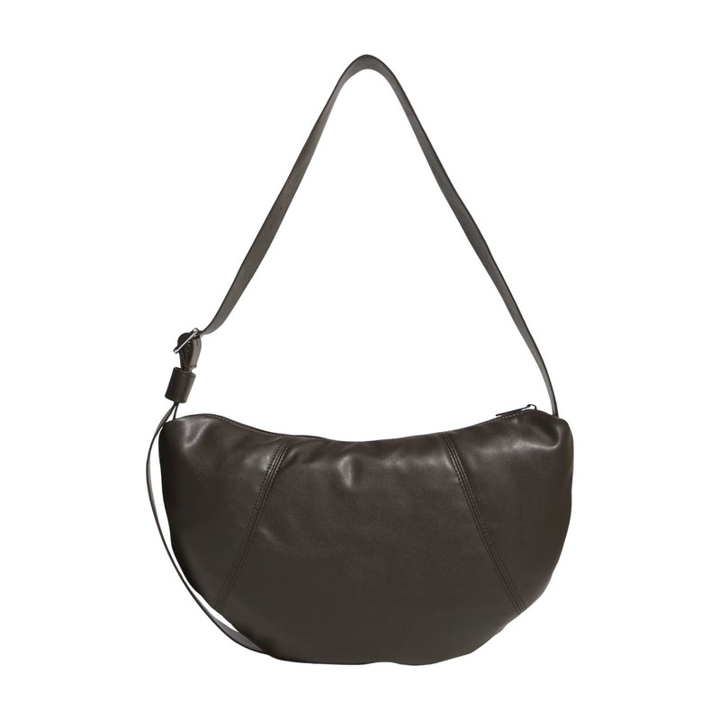 adidas (WMNS) adidas Sporty Hobo Bag 'Dark Brown' KQ5551 outlook