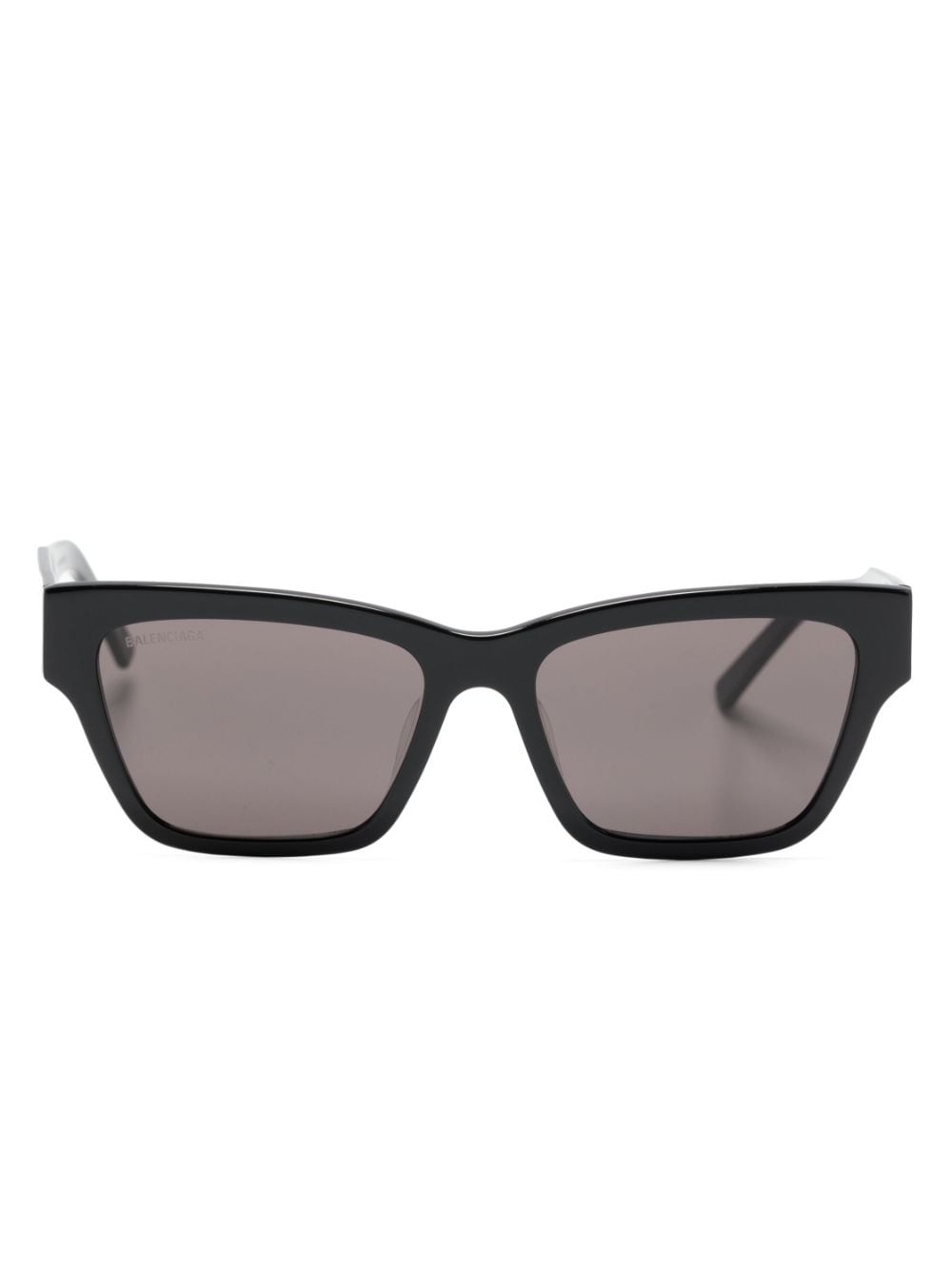 logo-print square-frame sunglasses - 1