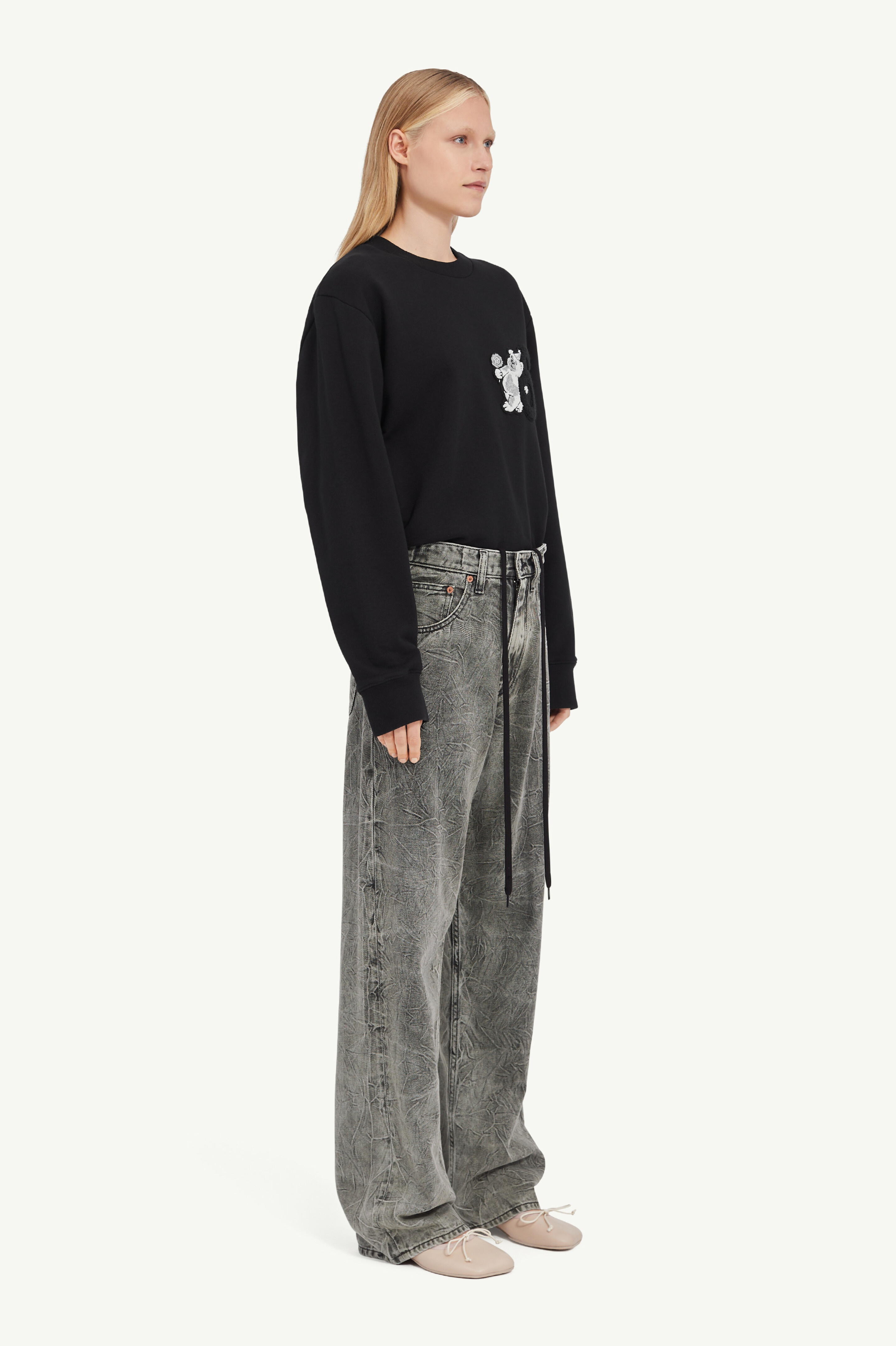 5-pocket Denim Trousers - 3