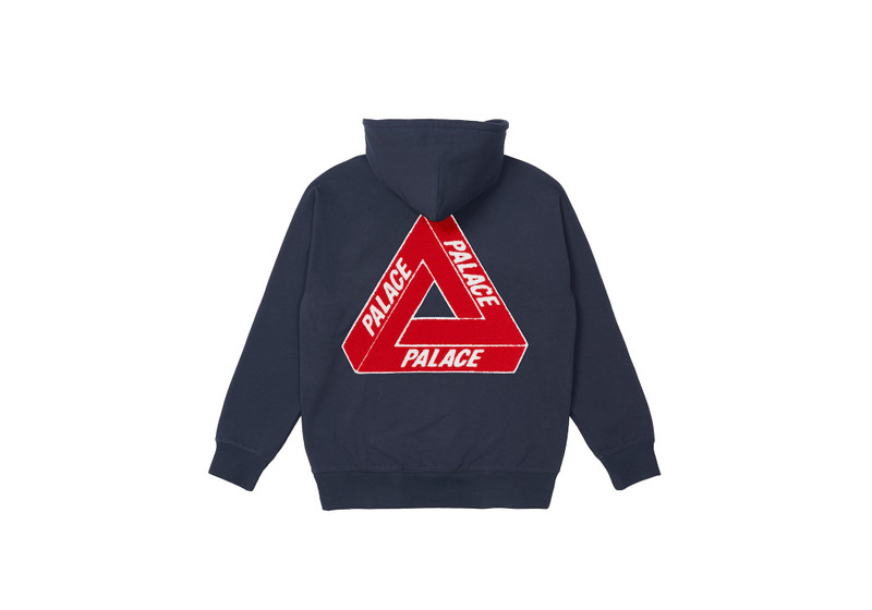 TRI-CHENILLE HOOD NAVY - 1