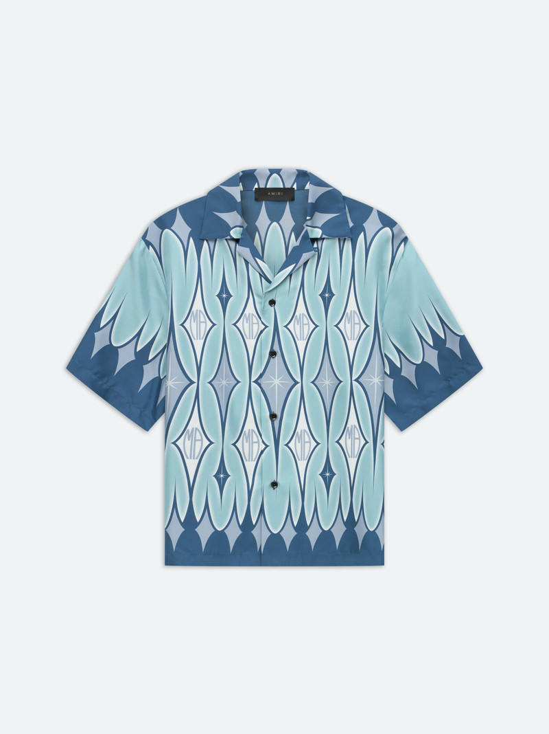 ARYGLE PRINTED SHORT 소매 SHIRT 1