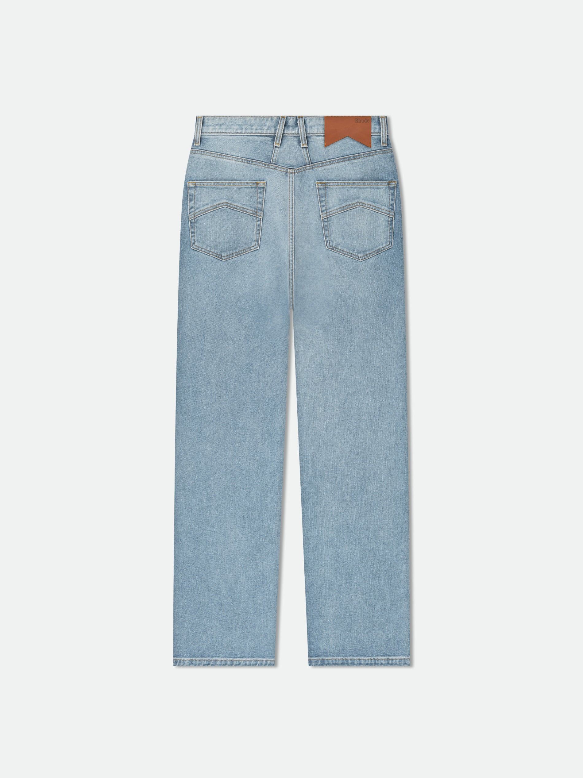 "PACK" LOGO WIDE LEG DENIM - 3