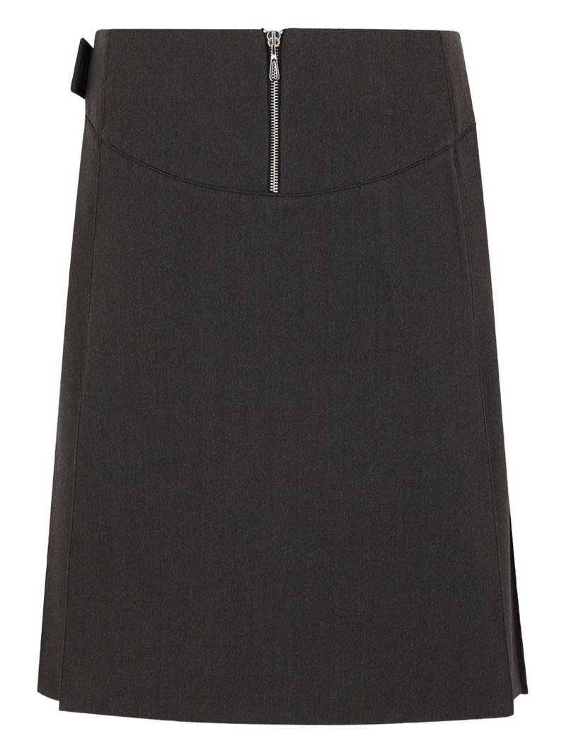 rabanne belt zip skirt outlook
