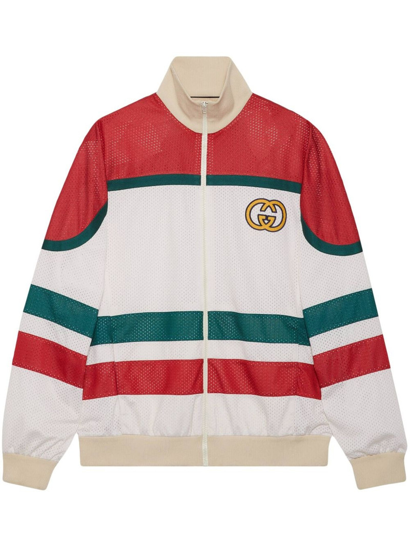 GG logo-motif bomber jacket - 1