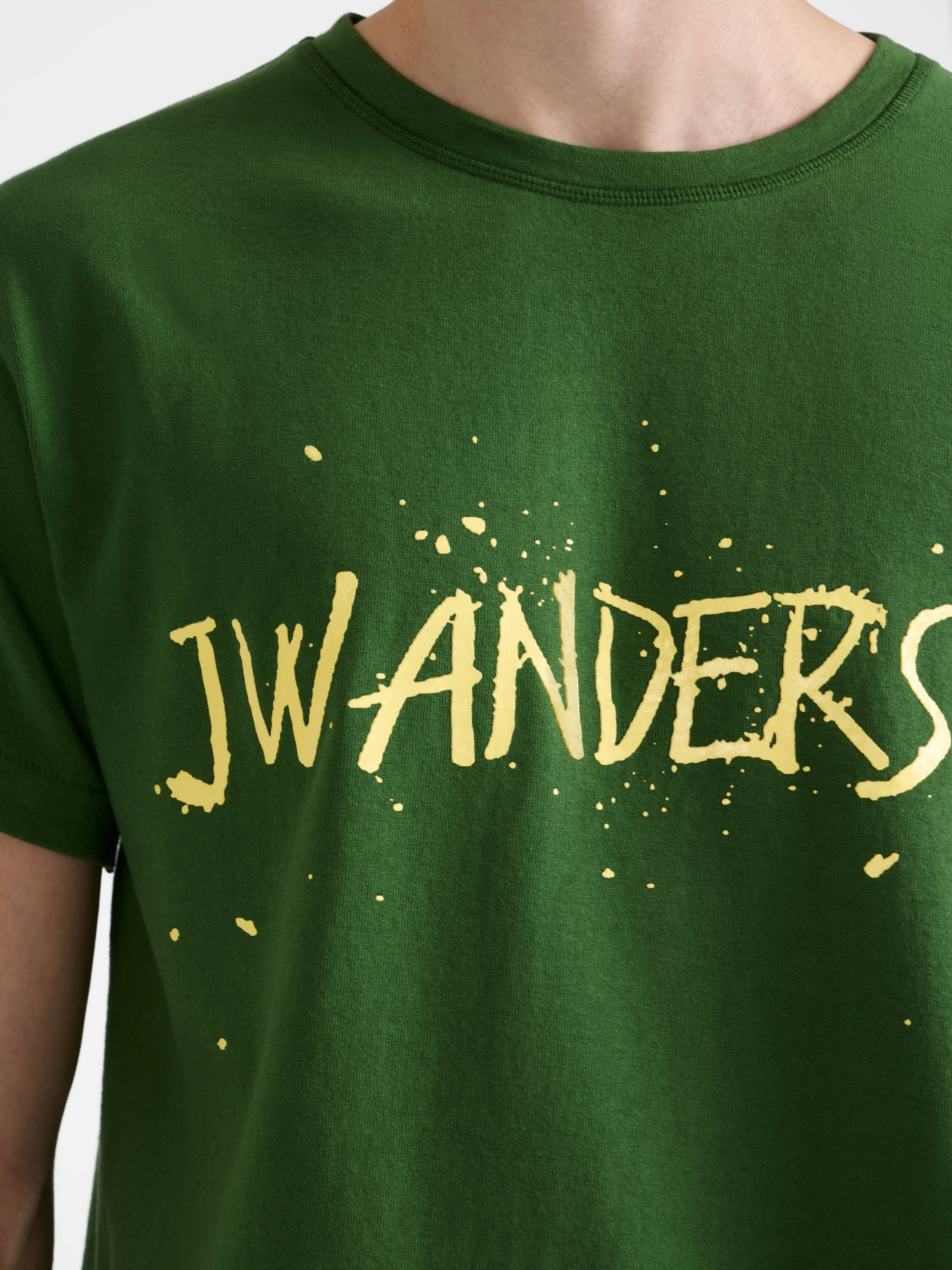 CIRCULAR T-SHIRT IN GREEN - 6