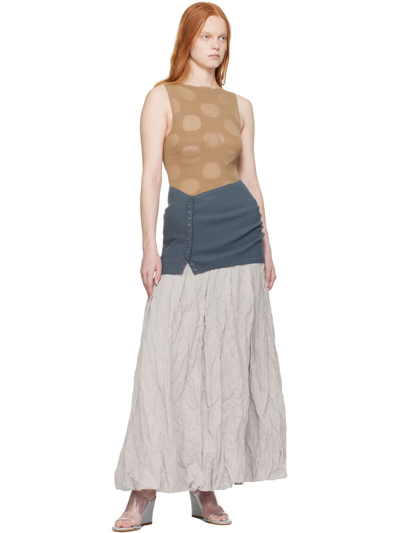 MARYAM NASSIR ZADEH Blue Olympia Wedge Heeled Sandals outlook