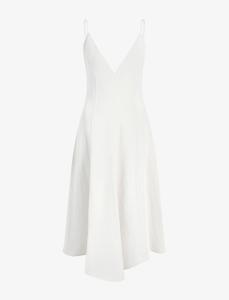 Elaine Dress in Cotton Viscose Linen - 1