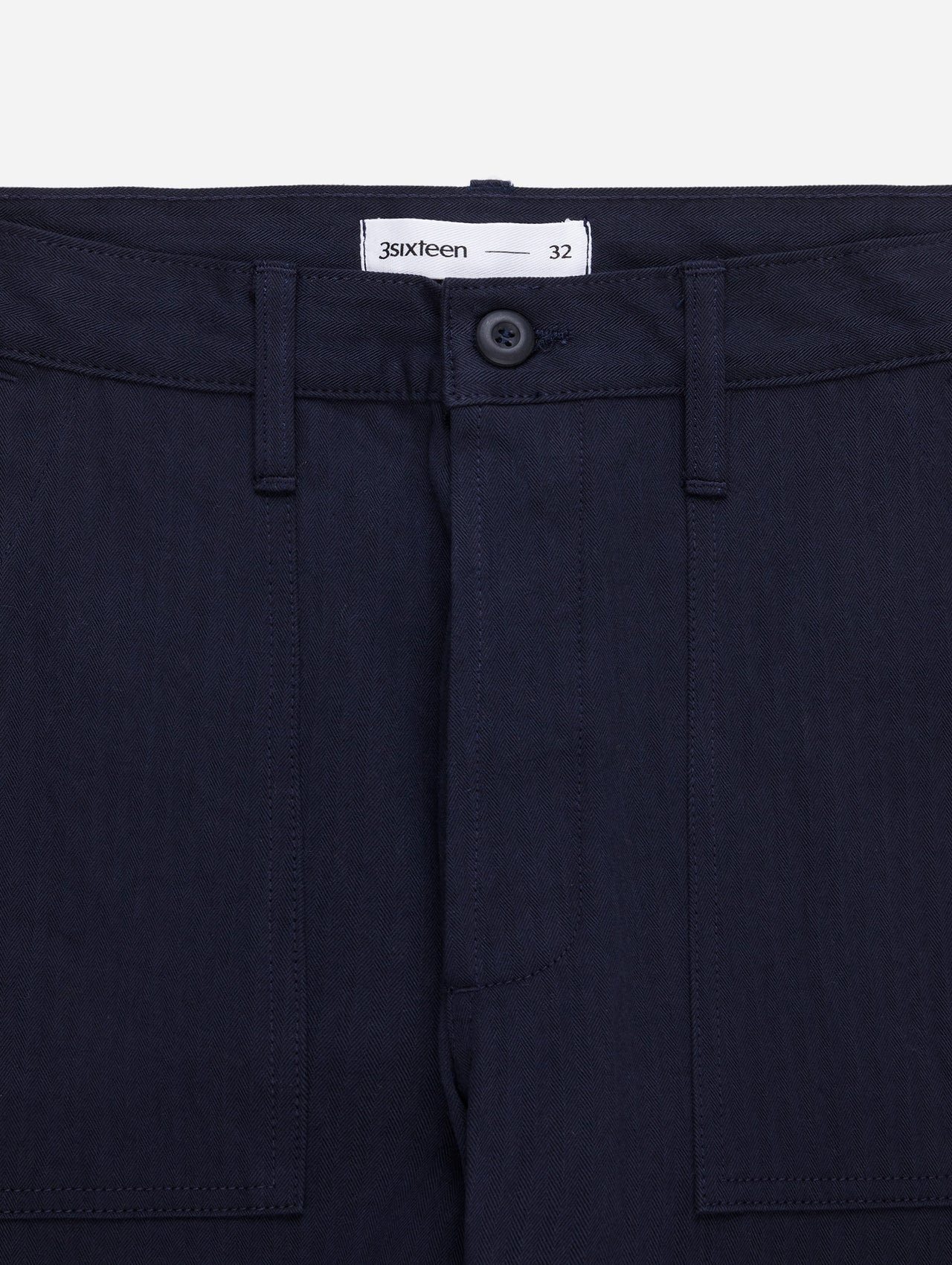 Fatigue Pant - Midnight Washed HBT - 7