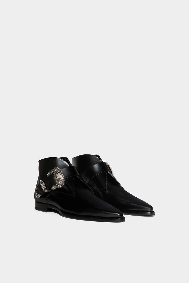 GOTHIC GRUNGE ANKLE BOOTS - 3