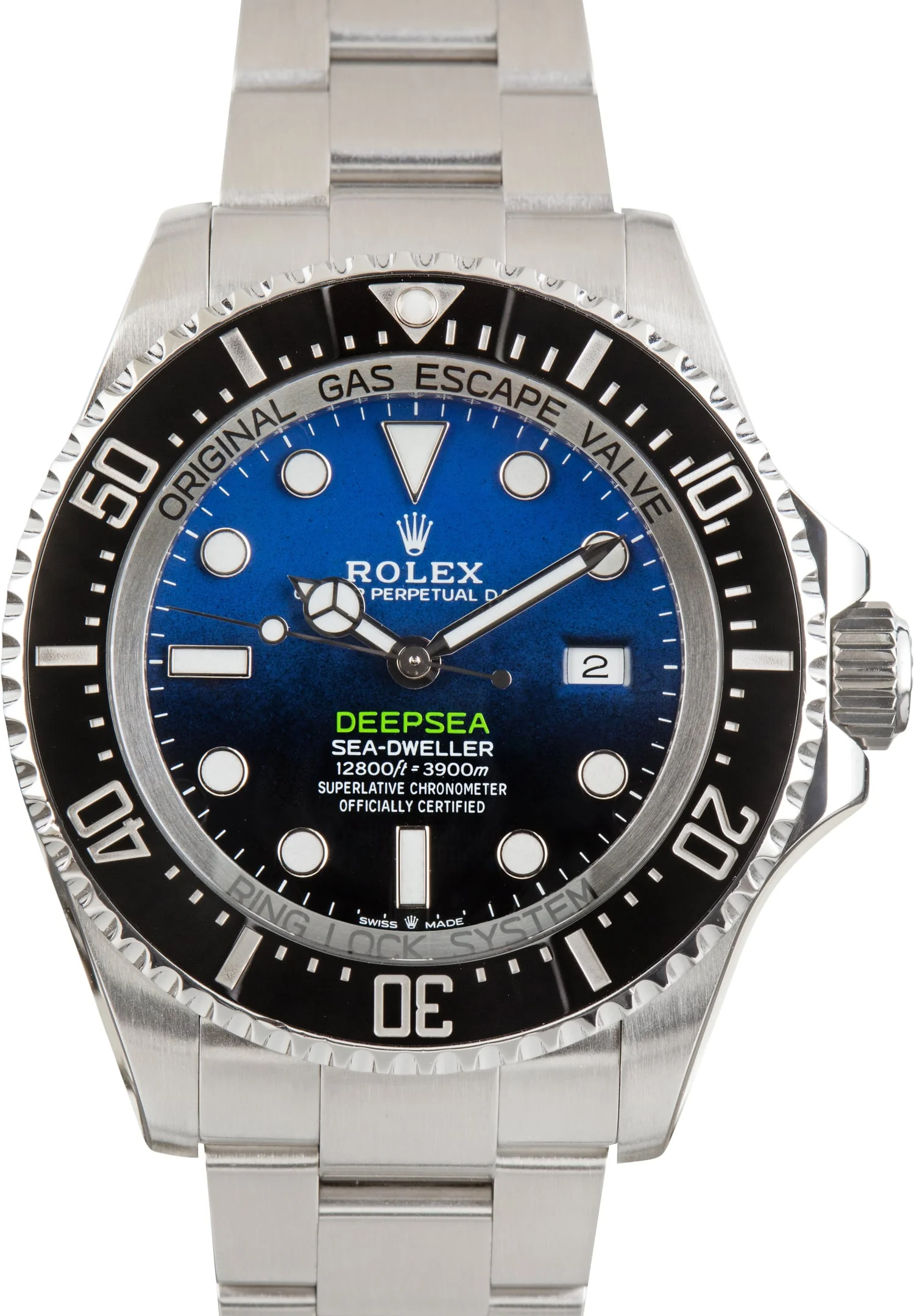 Pre-Owned D-Blue Dial Rolex Sea-Dweller James Cameron 126660B - 1
